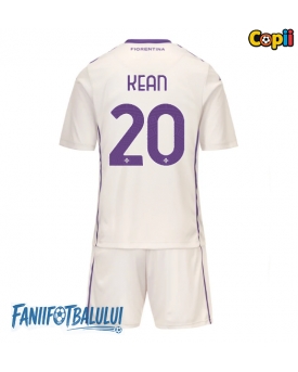 Fiorentina Moise Kean #20 Echipament de Fotbal Replică 2025-26 Copii Deplasare (+ Șorturi)
